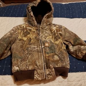 Carhartt Kids Winter Camo Coat.